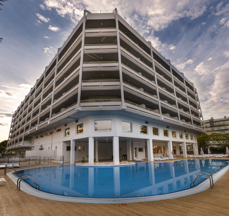 The view of Hotel Piramid Salou